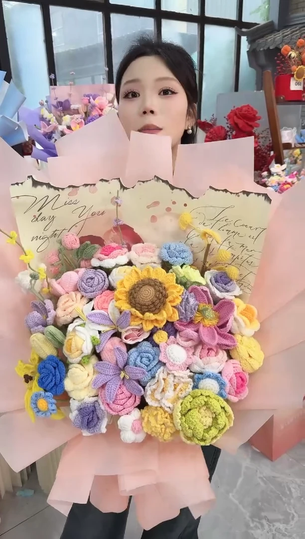非遗手工定制花束，孤品清仓！！