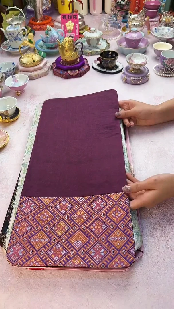 96不退换 香云纱茶席