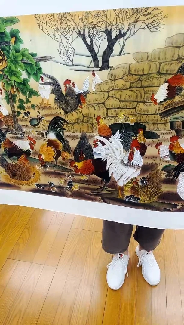 国画凌霄甄选国画作品zhb04