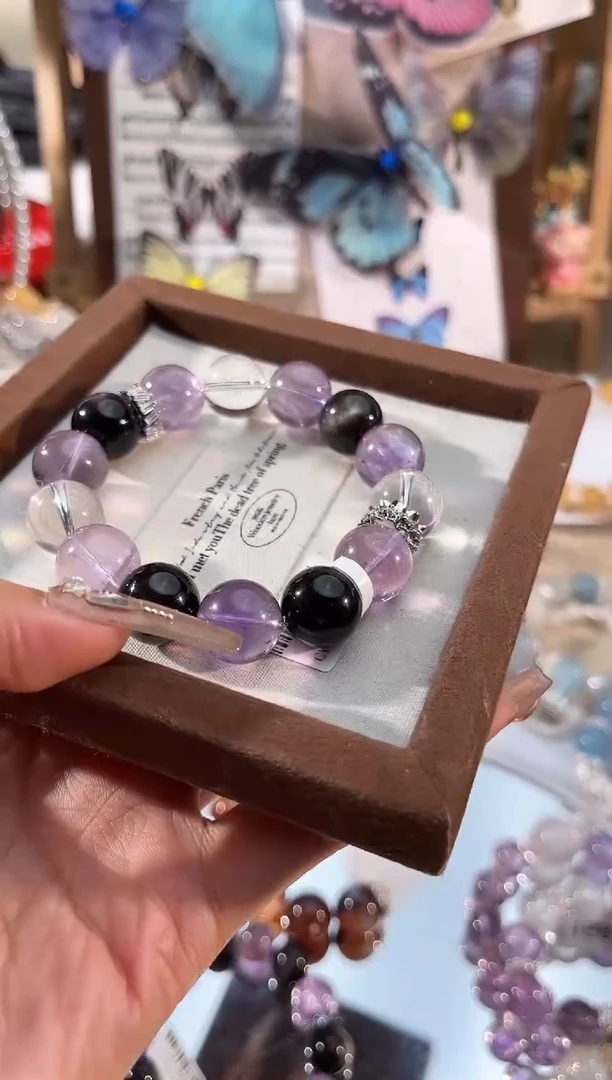 【闪购商品】水晶手链未镶嵌多样性发货颜色微差【拍两单！！】