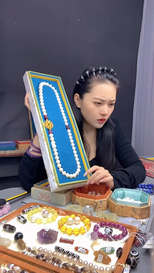 福**慧五十四子项链一物一证 铜乐旭收藏