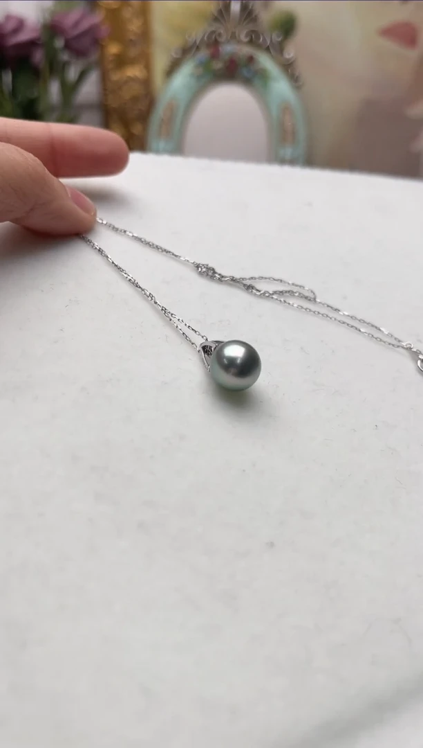 【闪购商品】海水珍珠吊坠(赠链)18K金镶嵌th4843吊坠