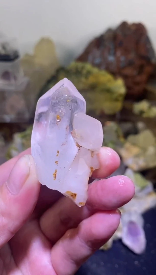 未镶嵌珠宝半成品水晶9号四川超七花园水晶原石