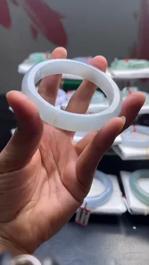 未镶嵌手镯翡翠翡翠手镯22 圈口58