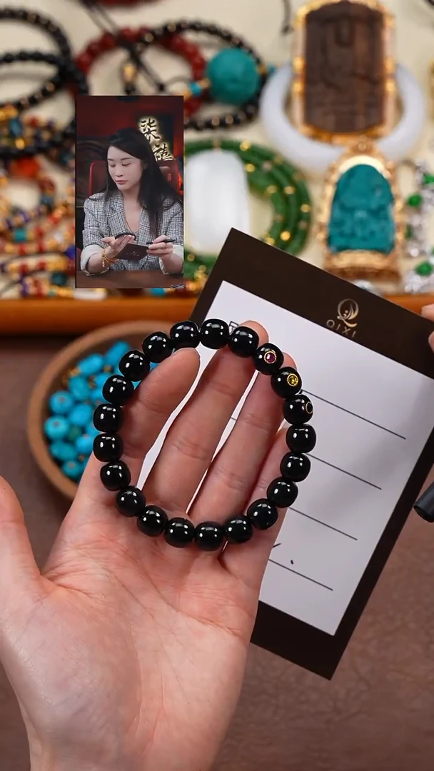 未镶嵌手链和田玉G****n柒禧文玩回血好物