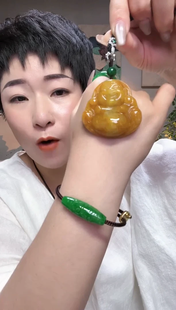 吊坠(赠链)合金翡翠318