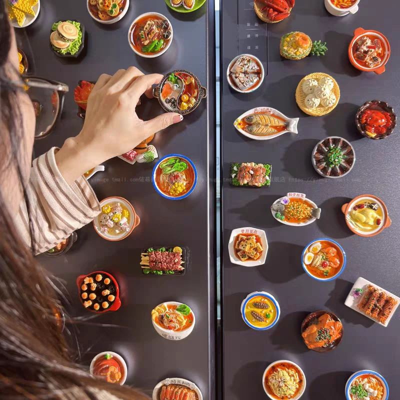 【现场拆袋】食玩冰箱贴系列