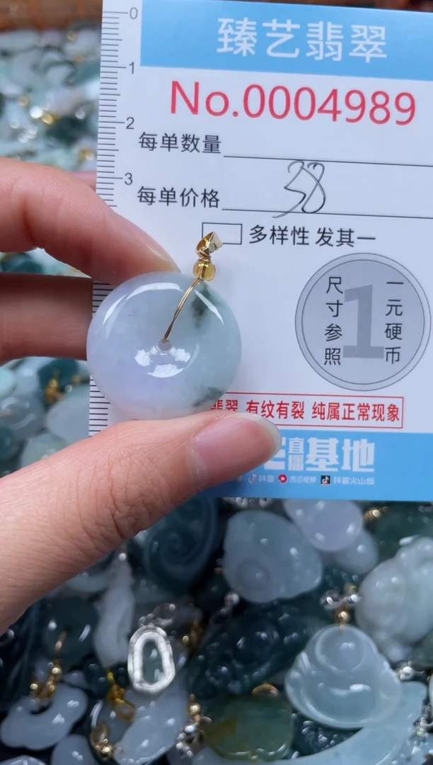颈饰未镶嵌翡翠4989