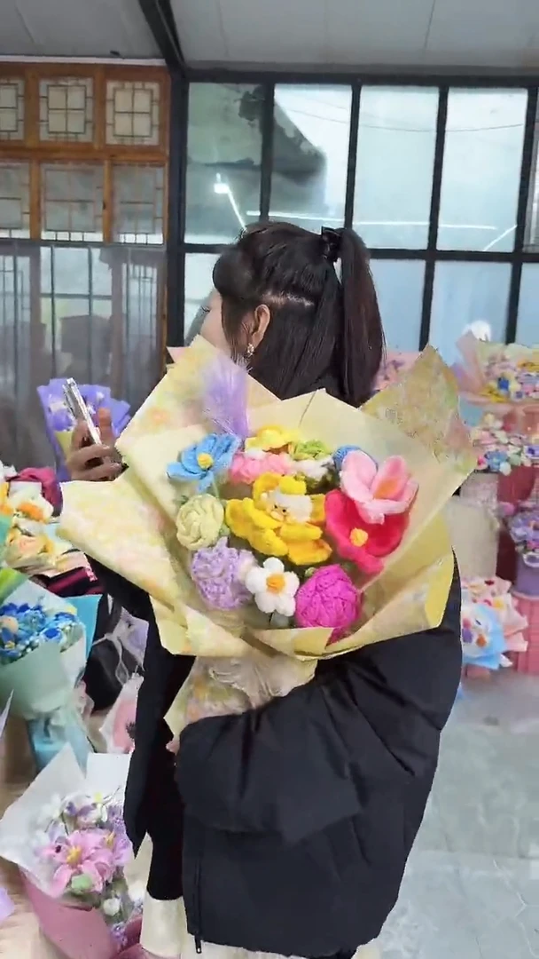 非遗手工定制花束，孤品清仓！！