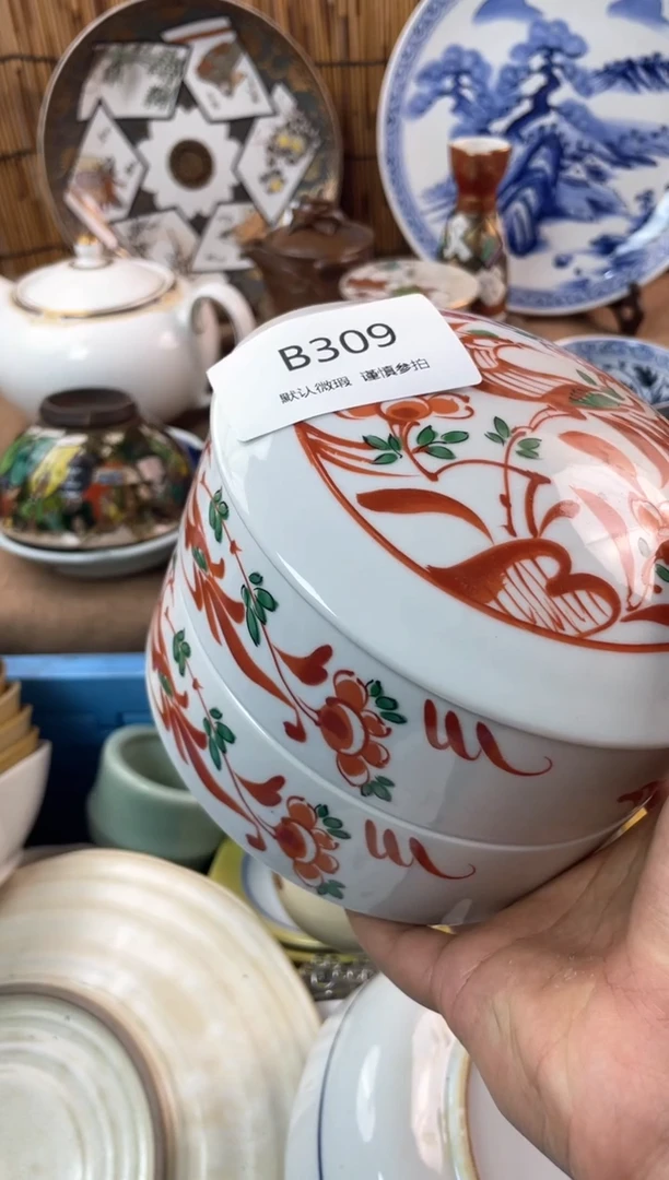 【闪购商品】日式中古no退no换默认微瑕B309