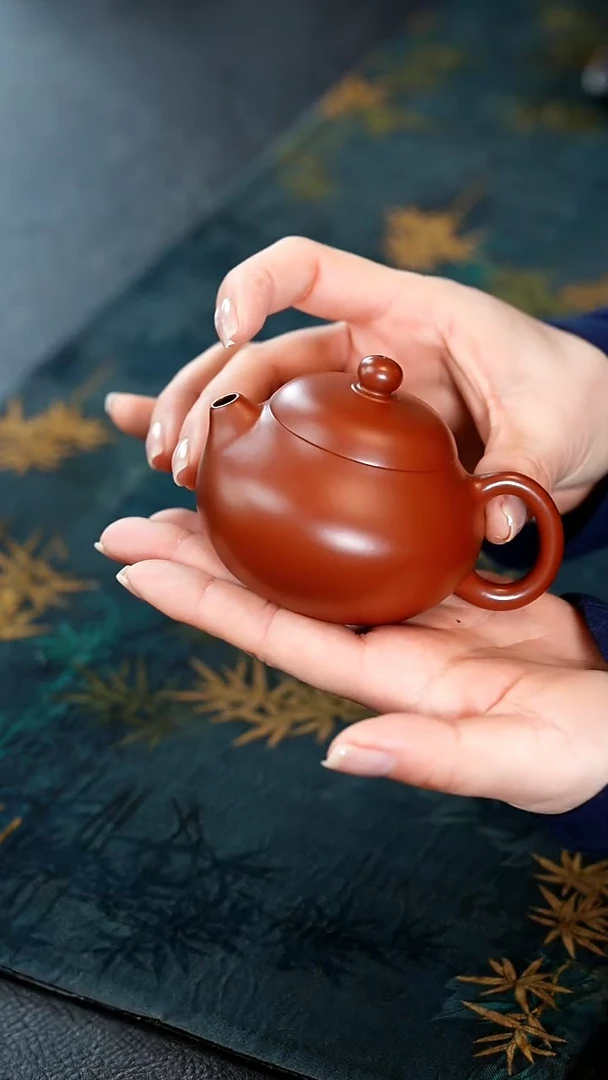【闪购商品】紫砂茶壶32紫砂壶朱泥文旦