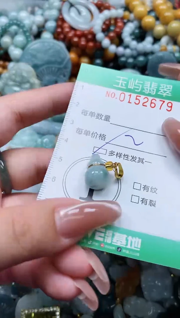 翡翠未镶嵌颈饰闪购0152679多样性发其一