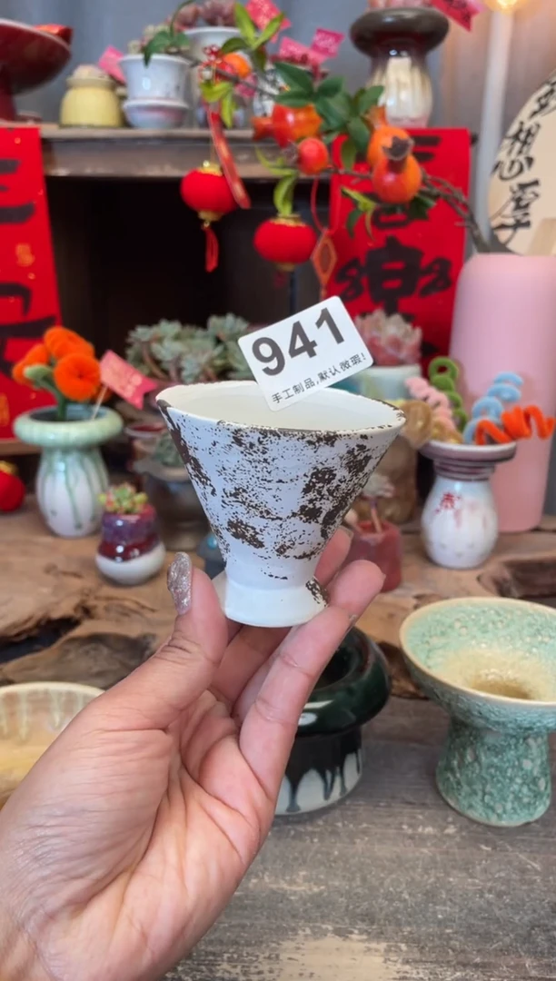 【闪购商品】摆件941知木小芳花盆