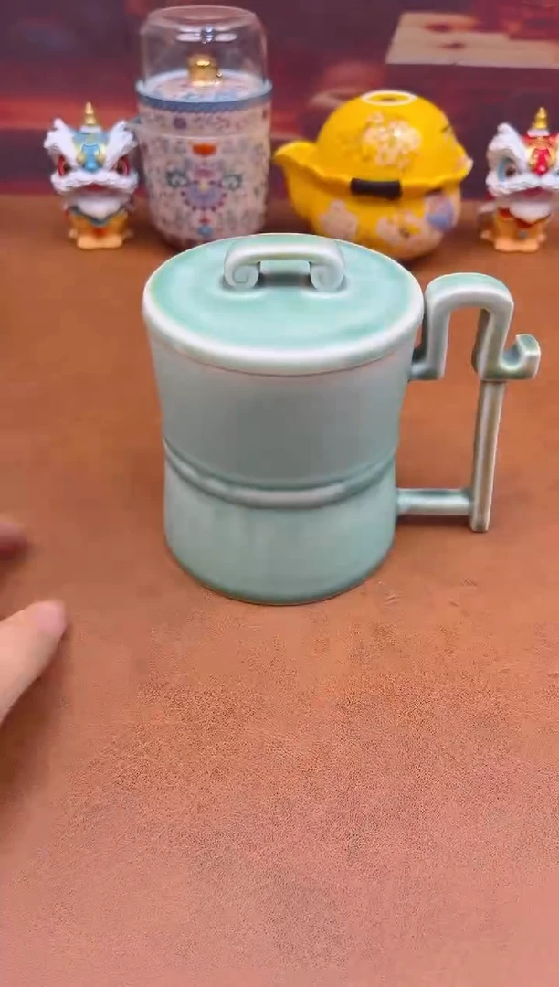 陶瓷茶具摆件旅行套组