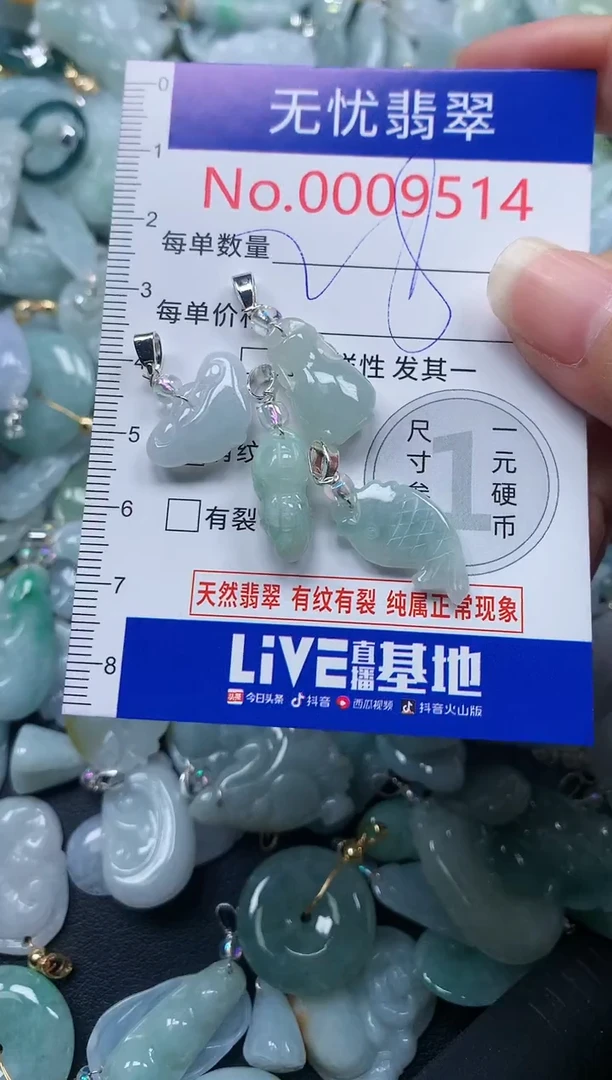 颈饰未镶嵌翡翠9514