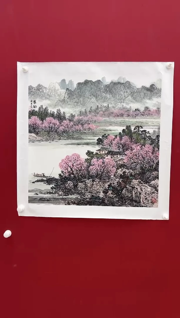 国画吕元忠老师画作