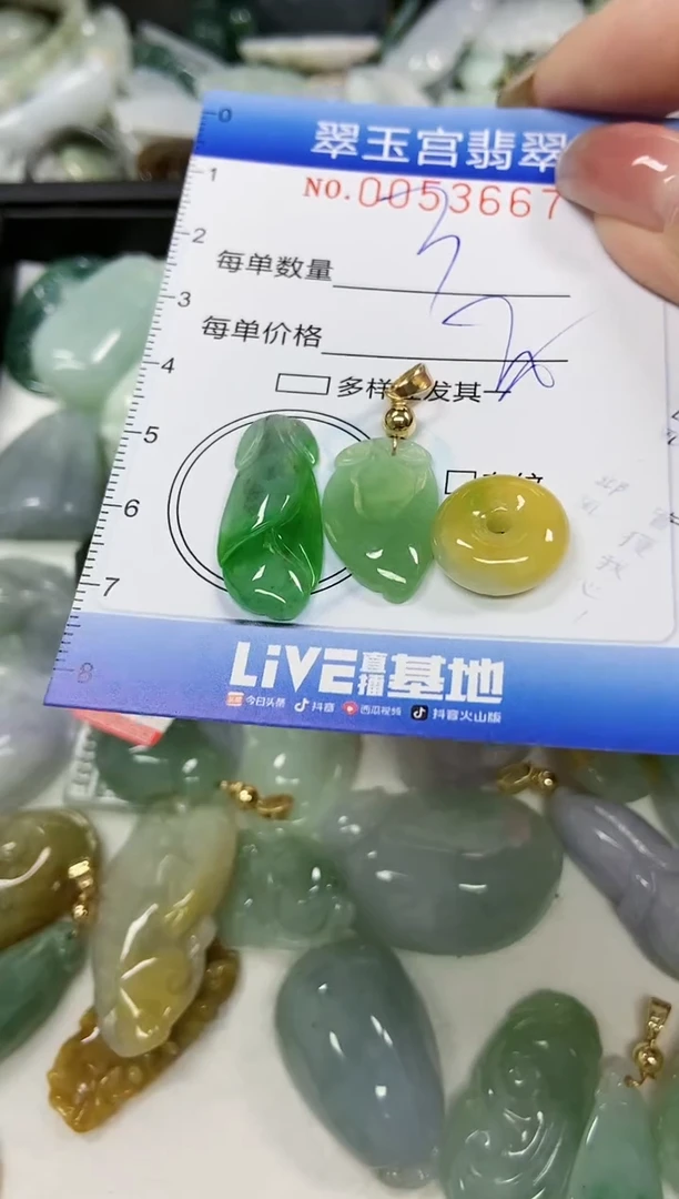 【闪购商品】翡翠颈饰未镶嵌闪购0053667