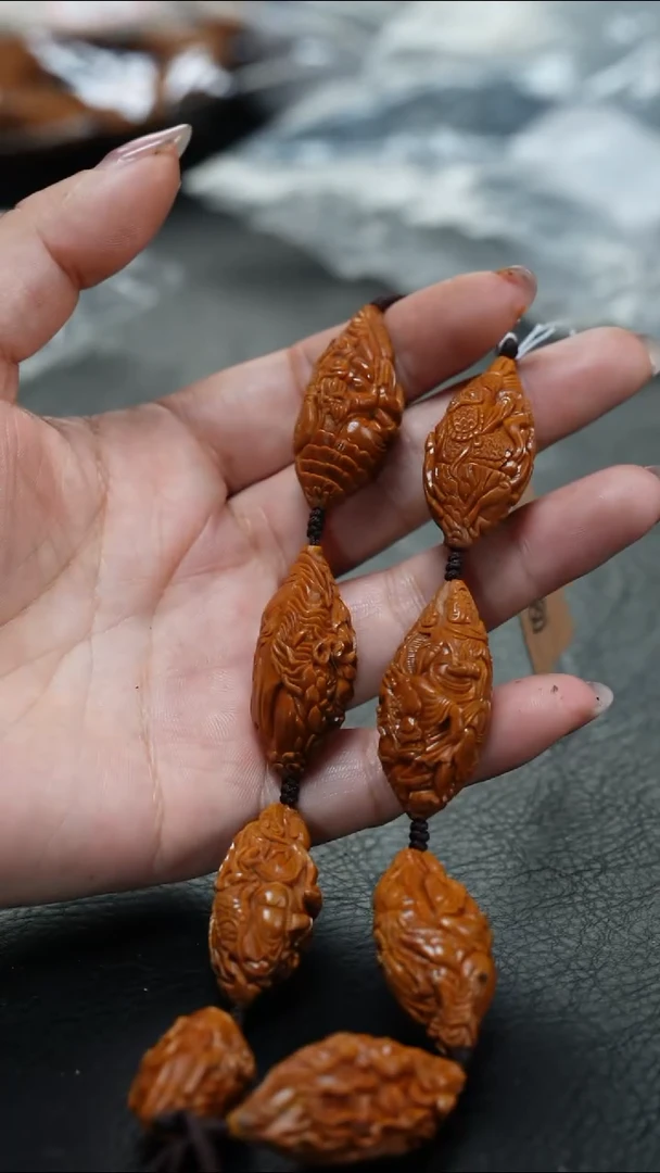 手串/手链橄榄核鱼子精品核文化