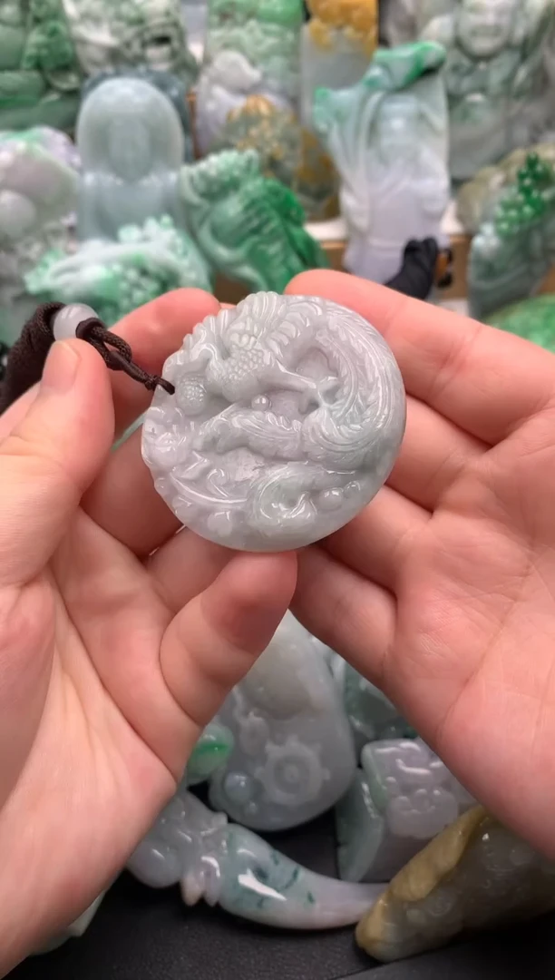 吊坠(不含链)未镶嵌翡翠1