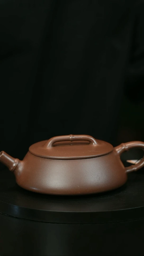 茶壶紫砂茂*H1458赵信军竹节瓢