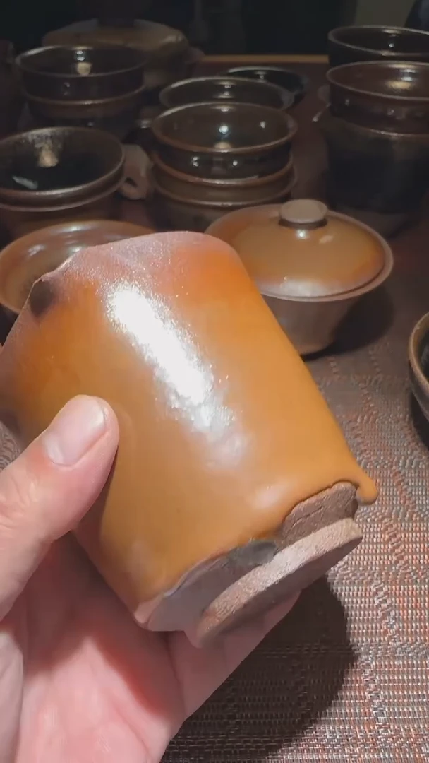 【闪购商品】茶盏微瑕通天龙窑柴烧建盏