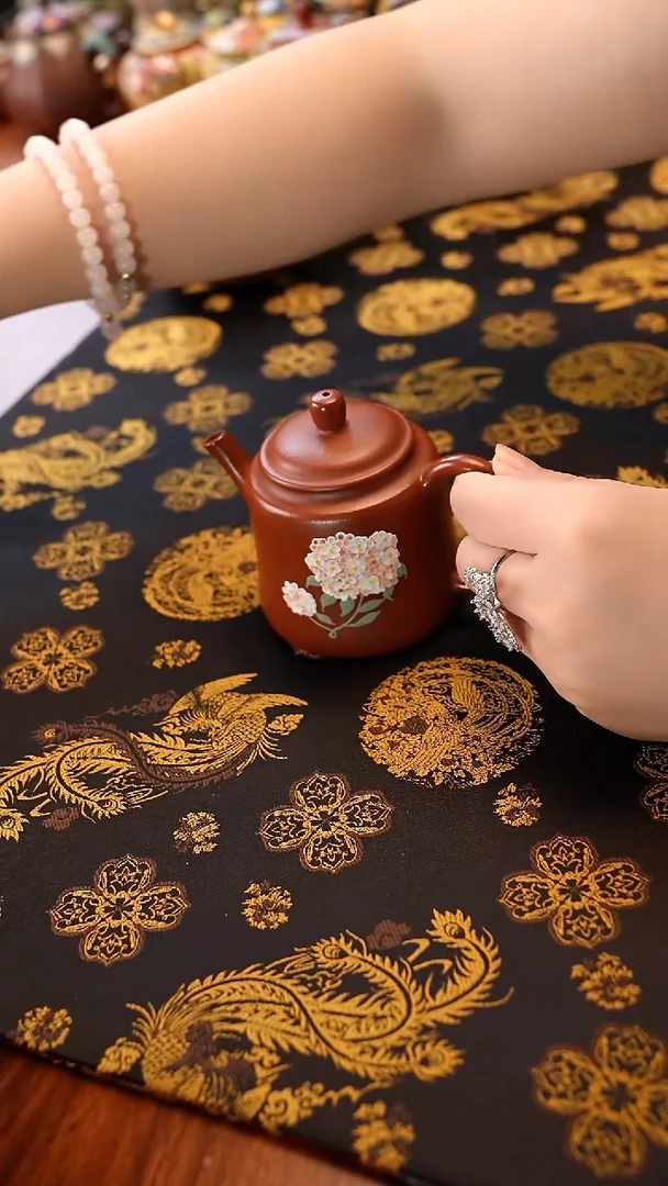 茶壶紫砂绣球禅钟