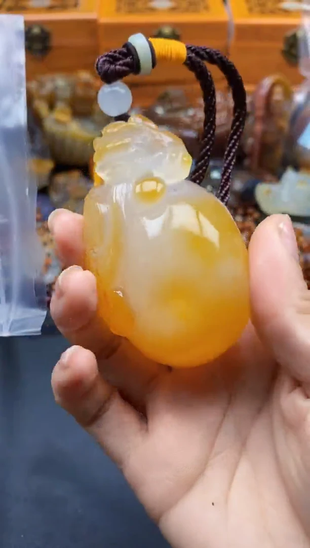 未镶嵌挂件玛瑙/玉髓j****1ll