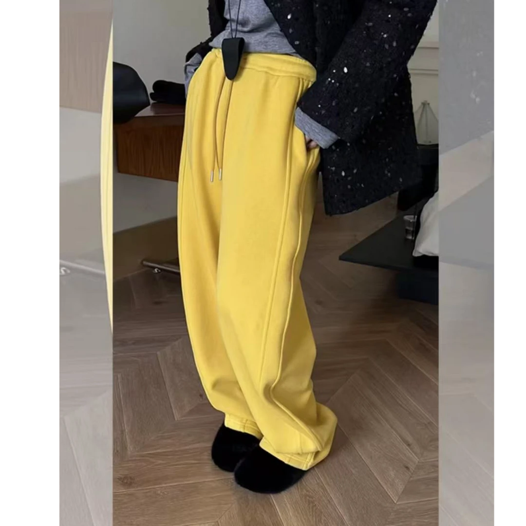 2508纯色百搭女士春款休闲裤