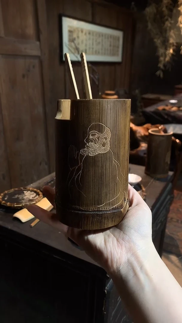 达摩茶道筒......