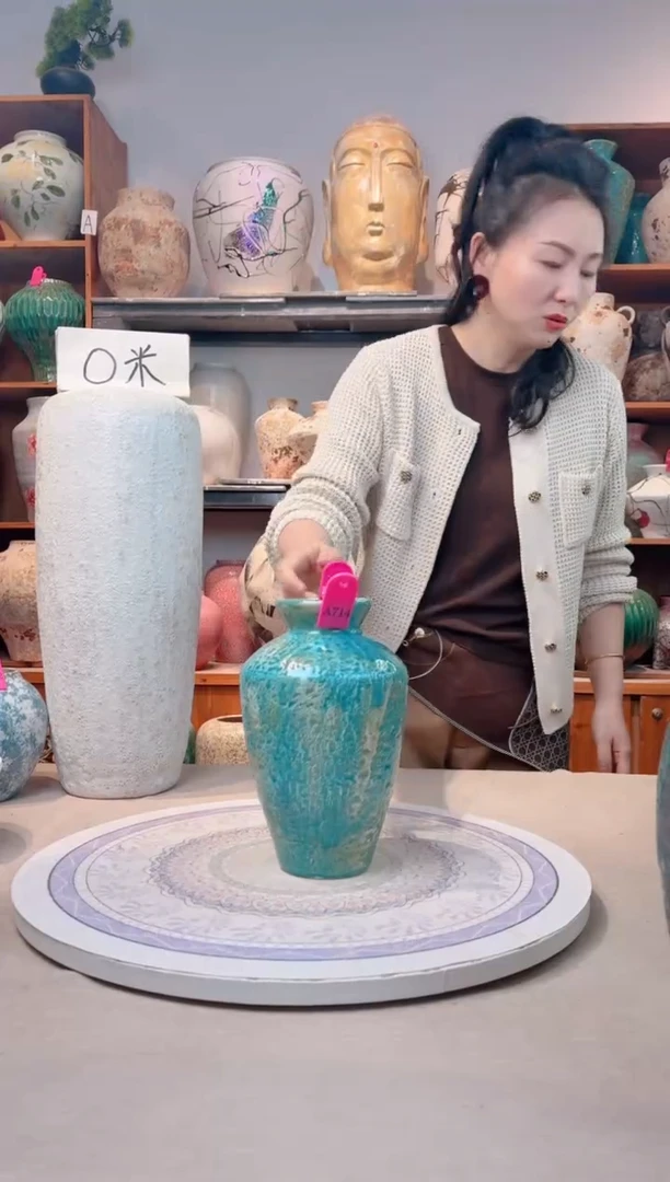 瓶陶瓷花瓶 无花  福利 a714