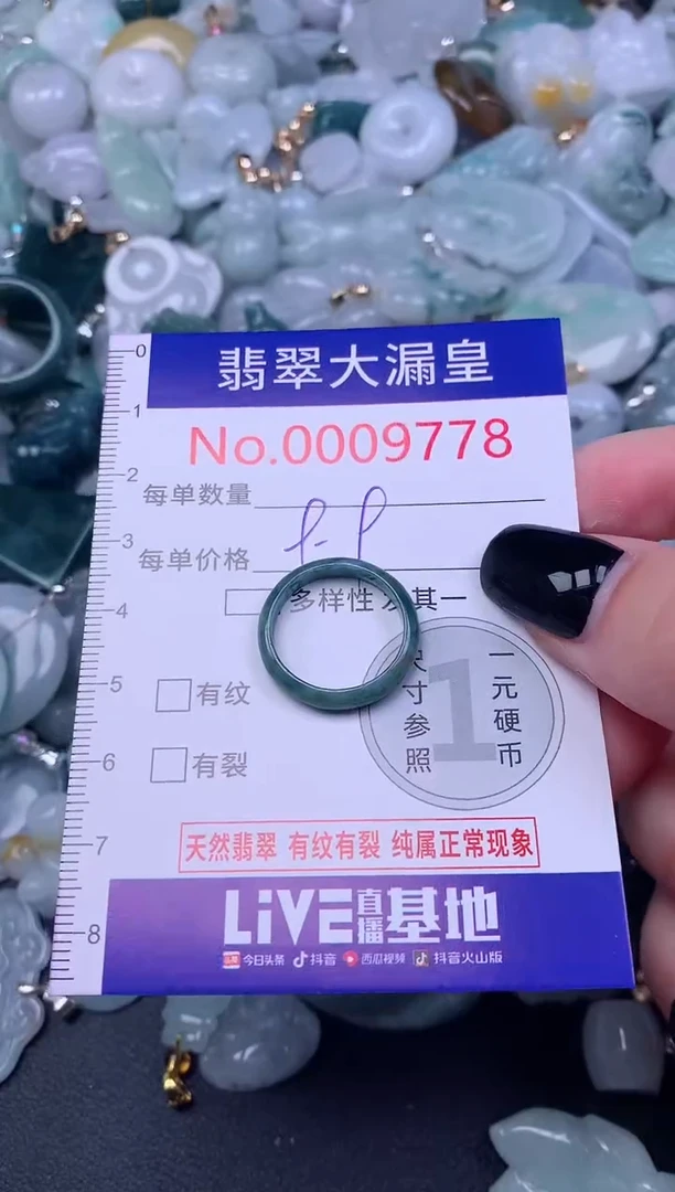 颈饰未镶嵌翡翠9778
