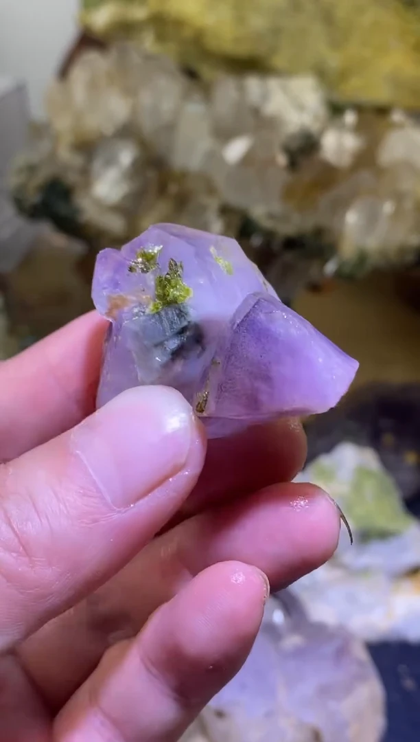 未镶嵌珠宝半成品水晶温*2颗