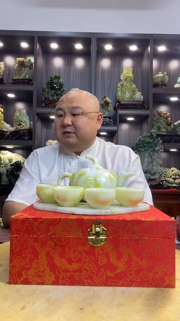 玉张*山玉岫岩料手工雕刻装饰摆件居家送礼一物一图