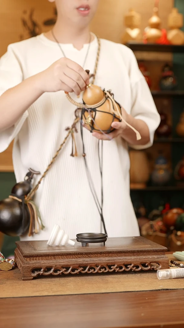 43号精品天然大漆酒葫芦一物一拍~