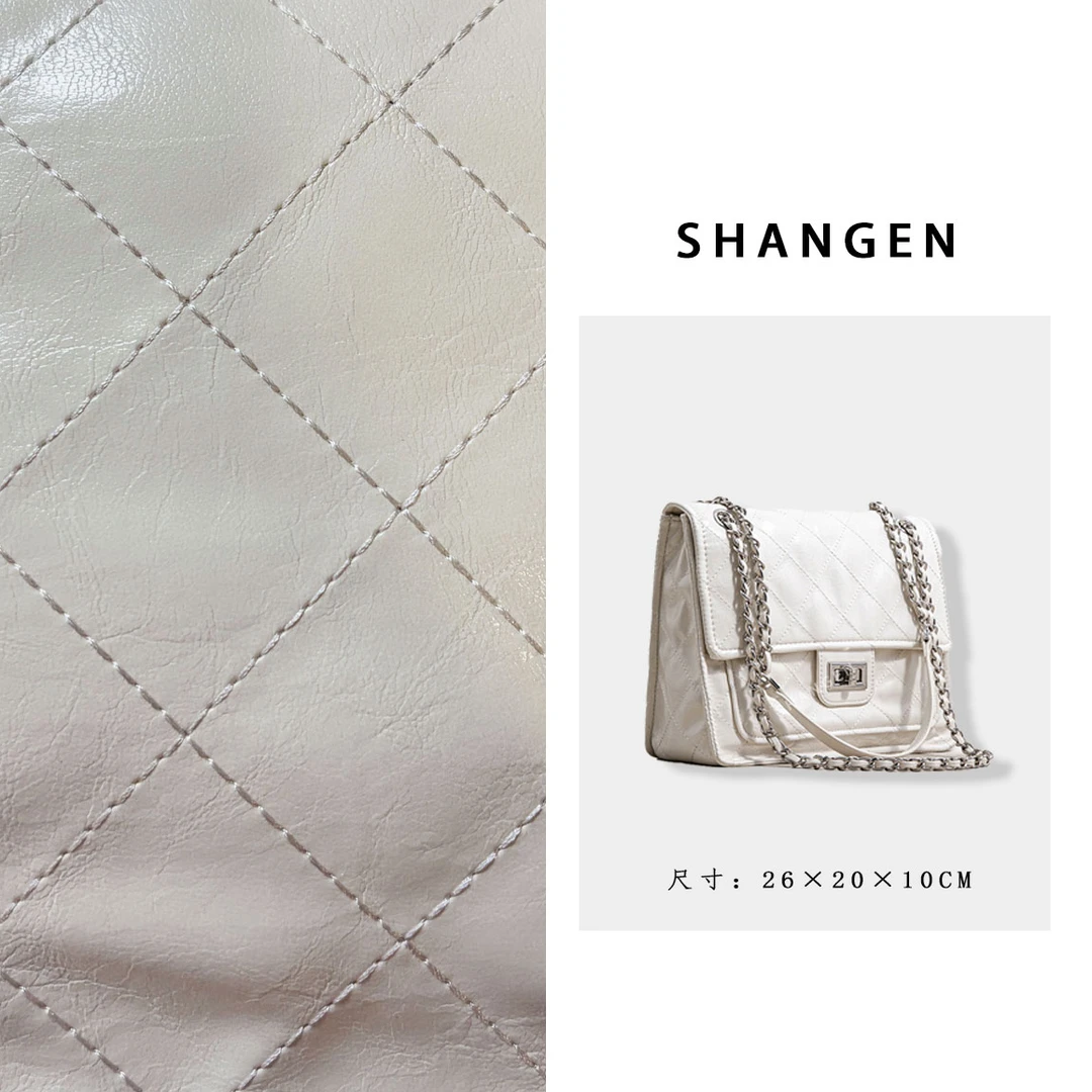 【尚恩CC】SK-62792-白色-轻奢时尚女士新款单肩斜挎包