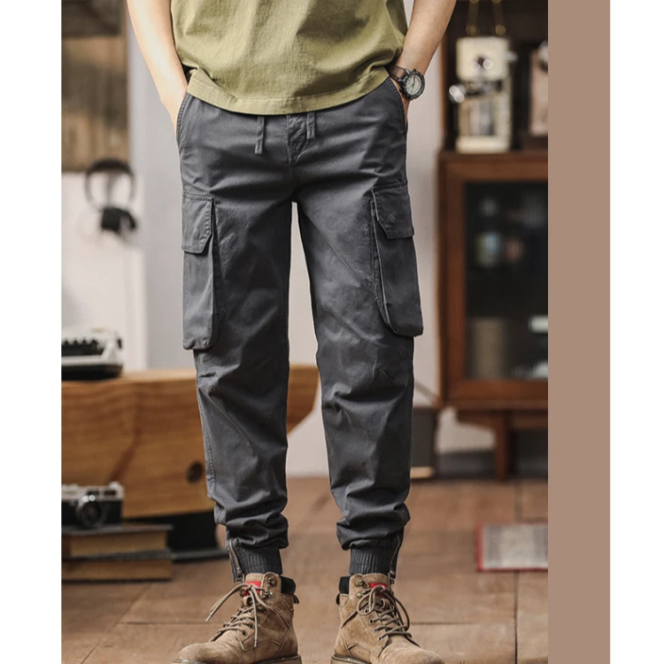 2025新款跨境亚马逊春夏宽松耐磨时尚百搭户外工装裤休闲裤