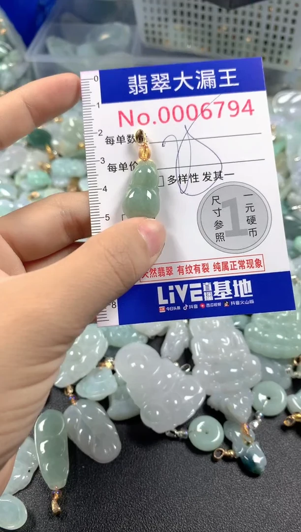 颈饰未镶嵌翡翠6794