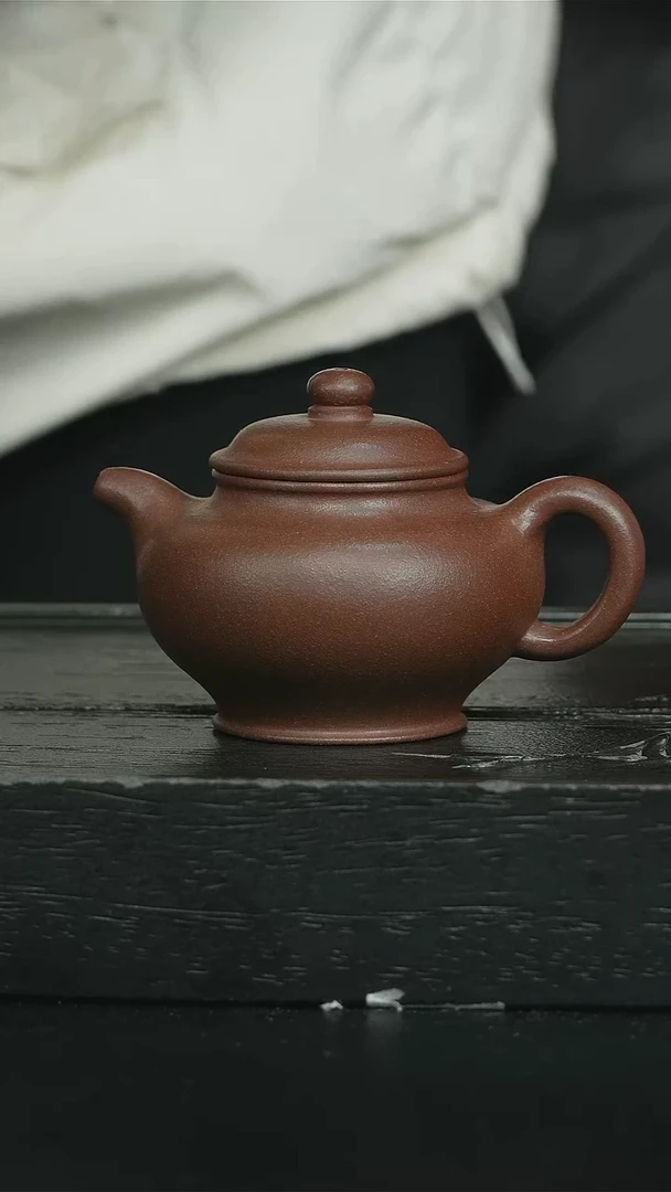 【闪购商品】紫砂茶壶底槽清光素小掇只sjw