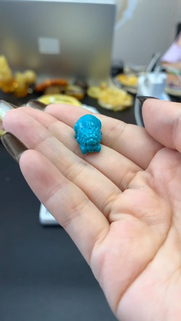 未镶嵌绿松石珠宝奇石1341