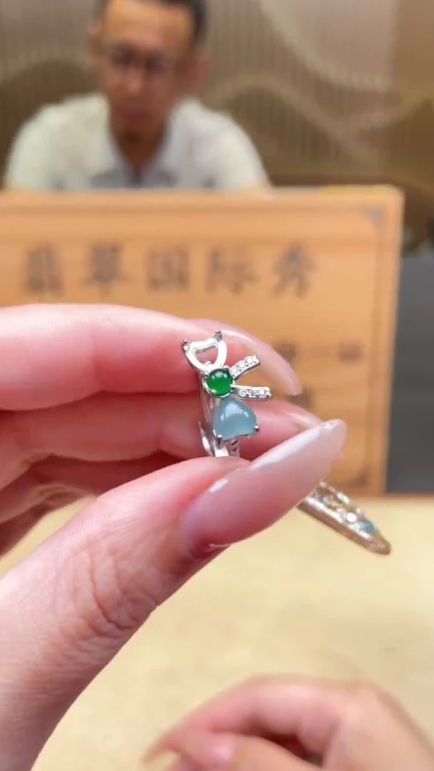 翡翠未镶嵌颈饰        *5