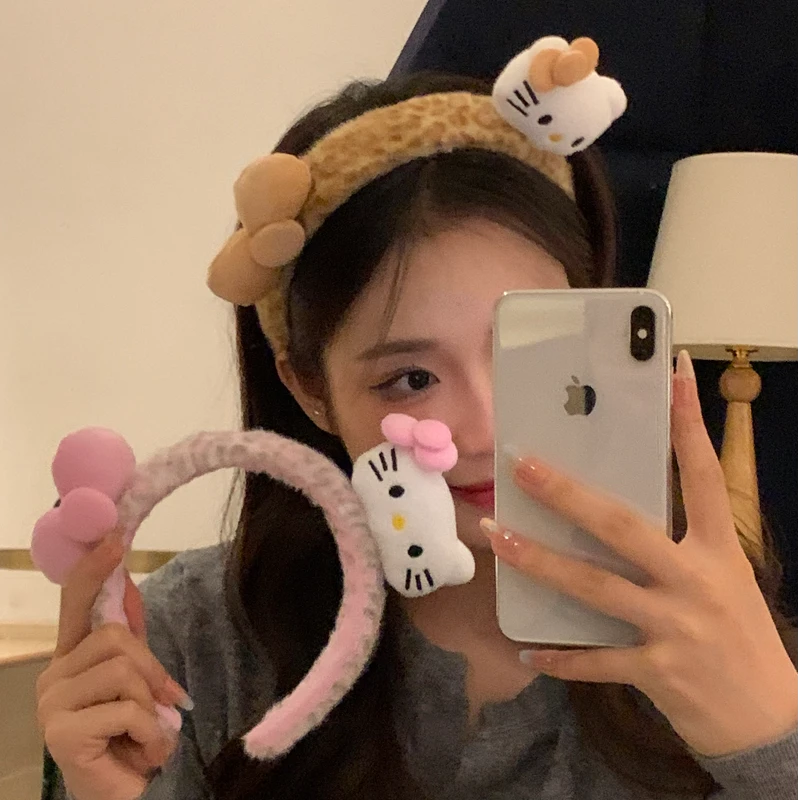 元气满满甜美ins风卡通小猫发箍甜心少女风可爱洗脸面膜发箍百搭