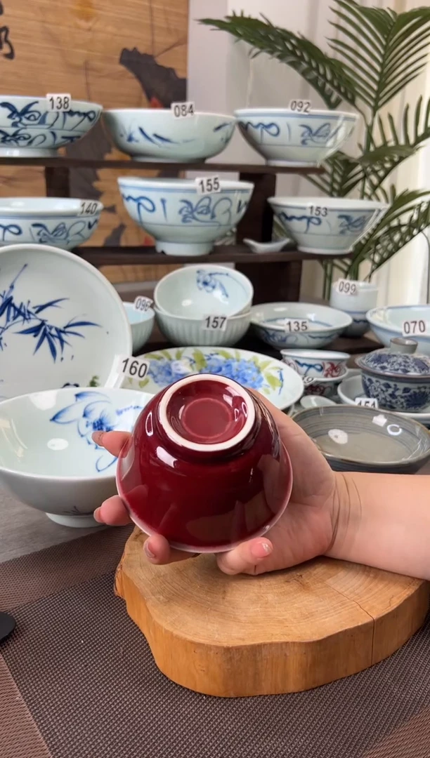 碗微瑕福利郎红4寸碗（单只装）