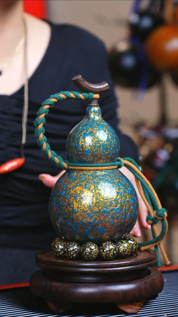 【闪购商品】JK064迎元宵臻选大漆酒葫芦