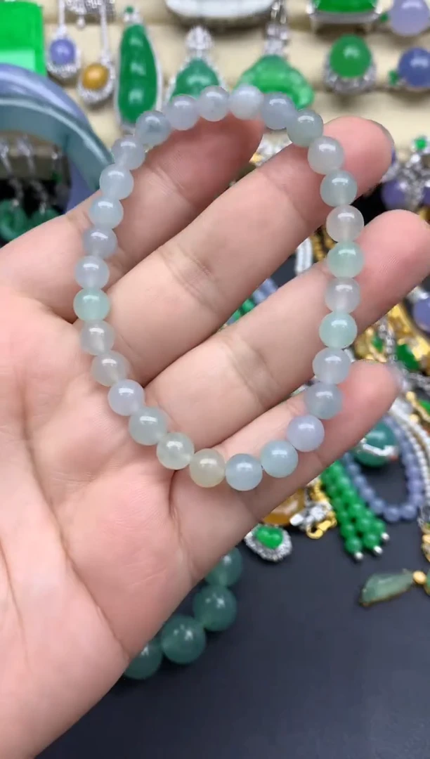 未镶嵌手链翡翠189-春日珠宝