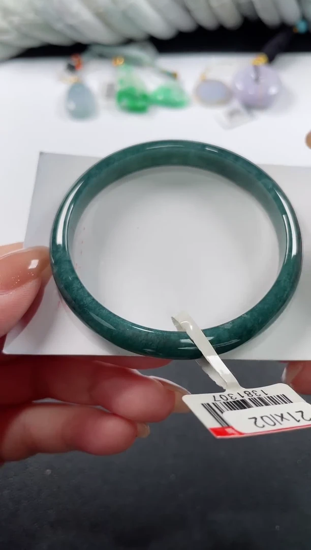 未镶嵌手镯翡翠 基地发货H 3937 56+