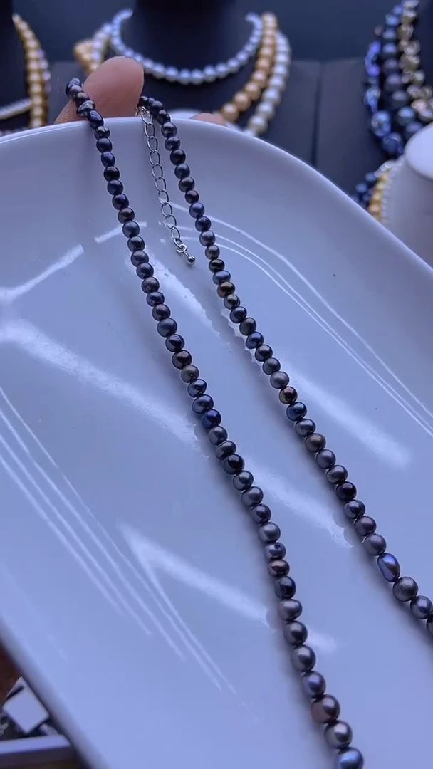 淡水珍珠未镶嵌颈饰2