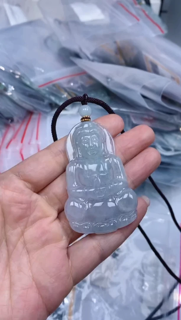 颈饰未镶嵌翡翠吊坠