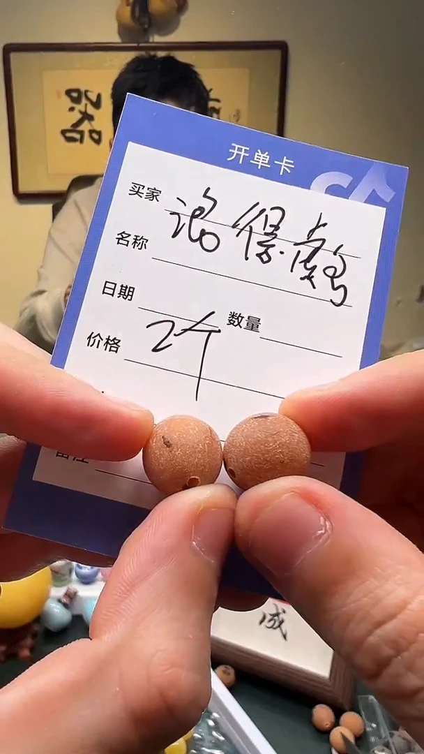 【闪购商品】菩提根/象牙果把件菩提根 单株2颗