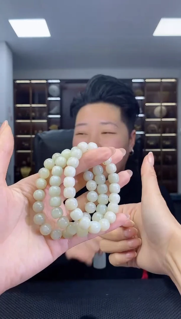 【闪购商品】和田玉手串未镶嵌老型卡10多样性 拍一发一