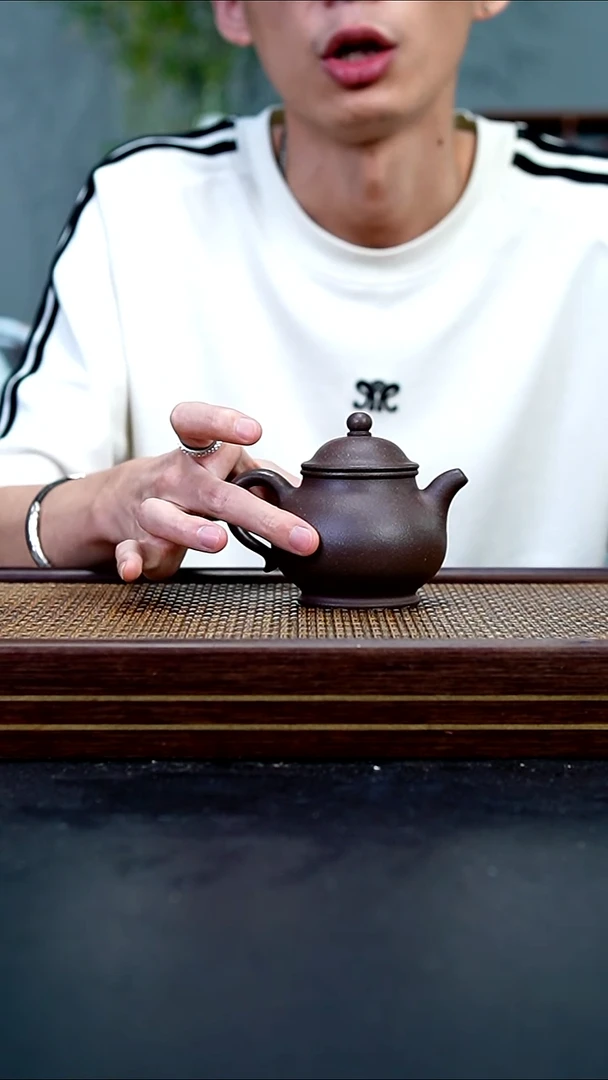 茶壶紫砂CZP粗砂天青高潘